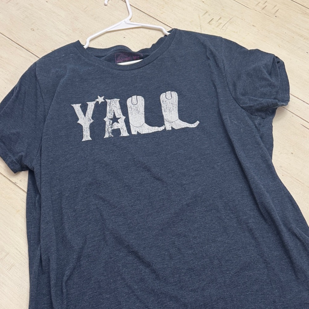 Women's Blue Graphic Tee